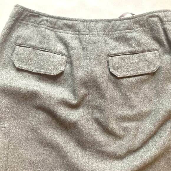 Eddie Bauer Women Skirt Wool Blend with 6 Pockets and Front Slit Sz 8 And Top - Picture 6 of 13